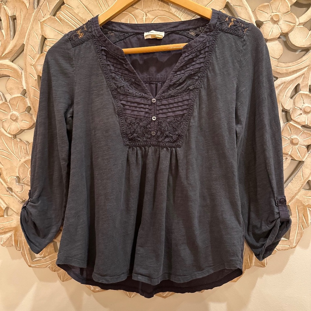 Anthropologie Meadow Rue light weight tunic XS